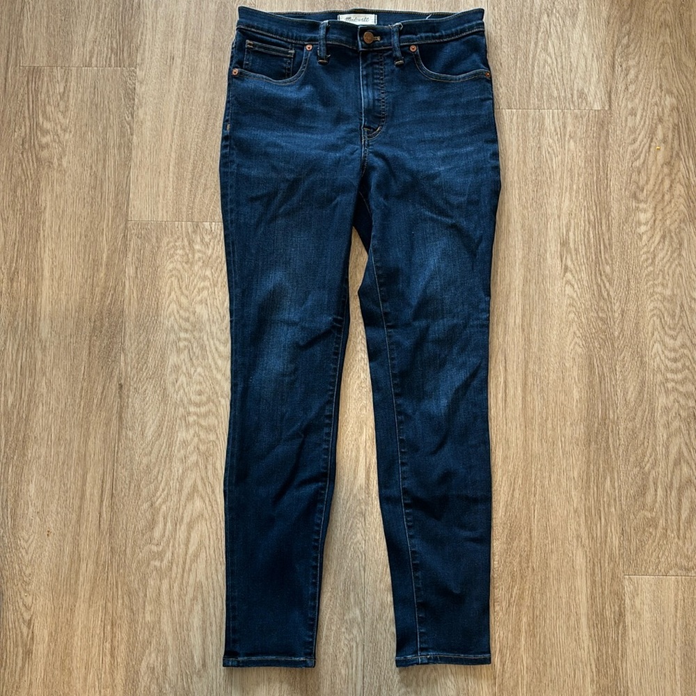 Madewell Dark Blue Skinny Jeans